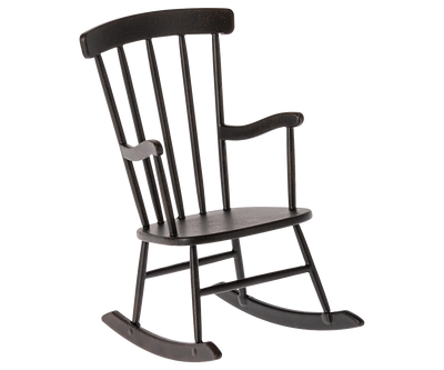 Maileg, Rocking Chair,  Mini Anthracite