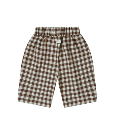 Gingham Traveller Pants