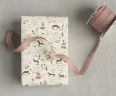 Maileg, Gift Wrap, Chevaux Heureux, 10m