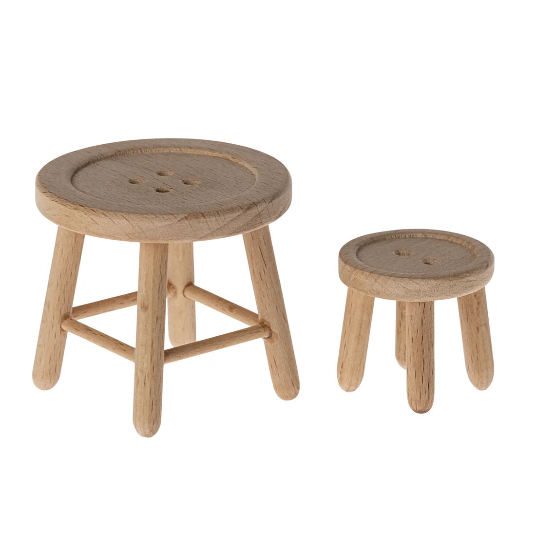 Maileg, Table And Stool Set, Mouse