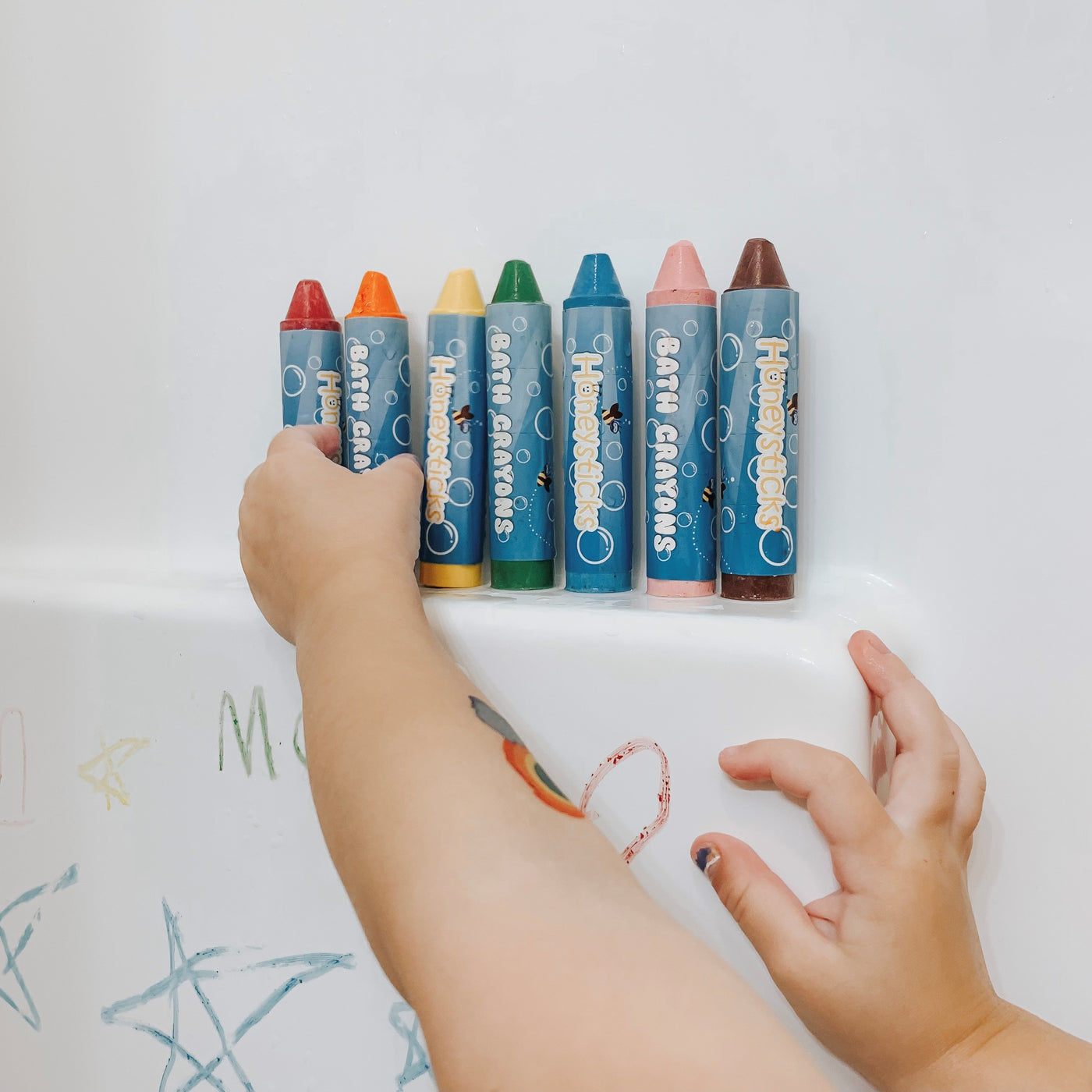 BATH CRAYONS 7-PACK