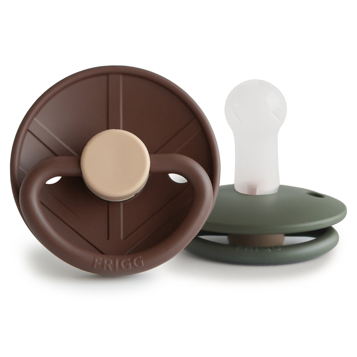 Little Viking Silicone Pacifier (2-Colour Pack)