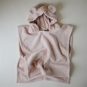 Poncho Towel Bear - Blush