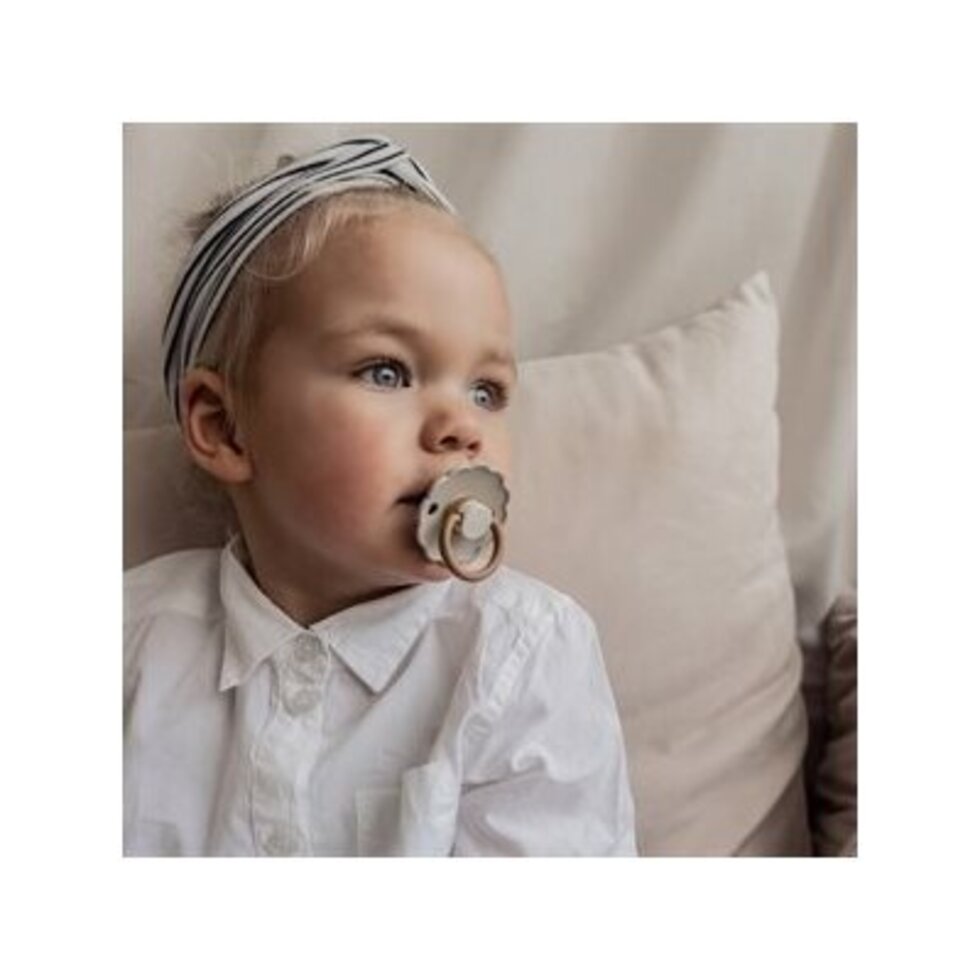 FRIGG 6-Pack Pacifiers - Round Latex - Cinnamon Charm