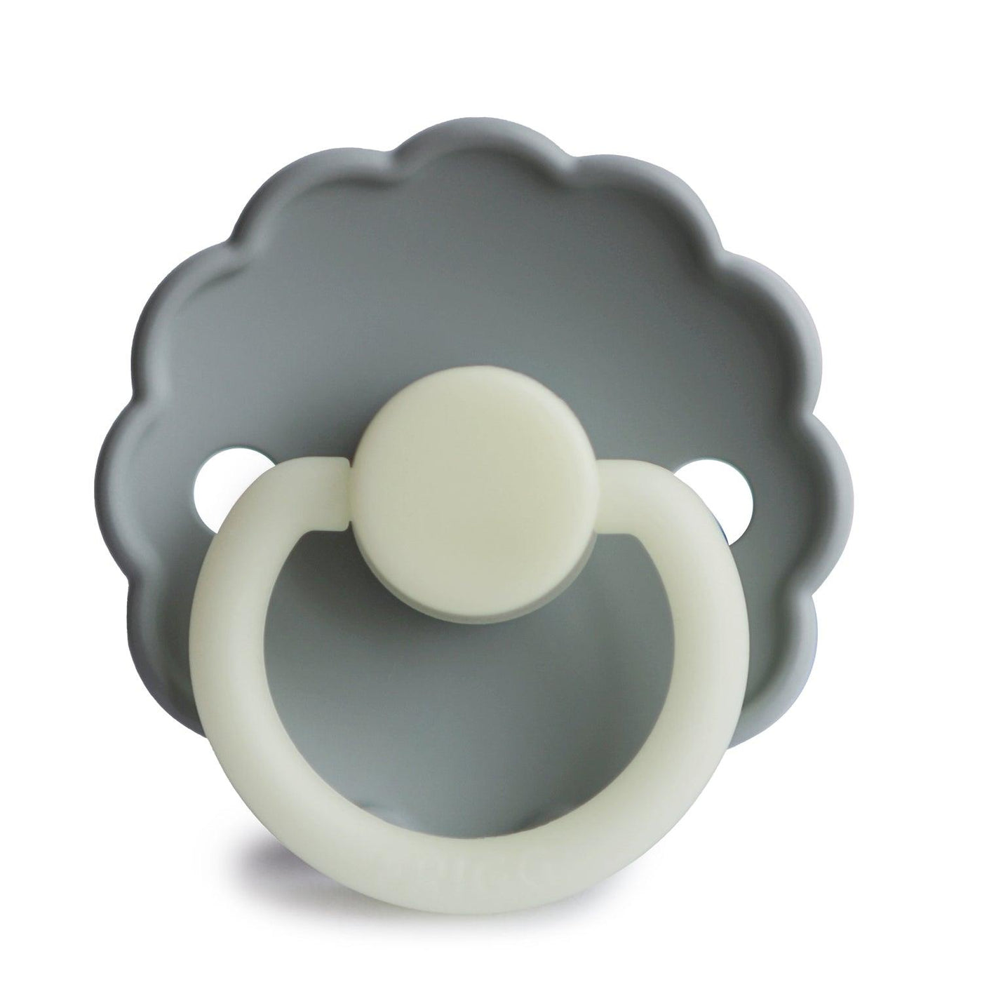 FRIGG Daisy Pacifier (French Grey Night) - Pudgy Fingers