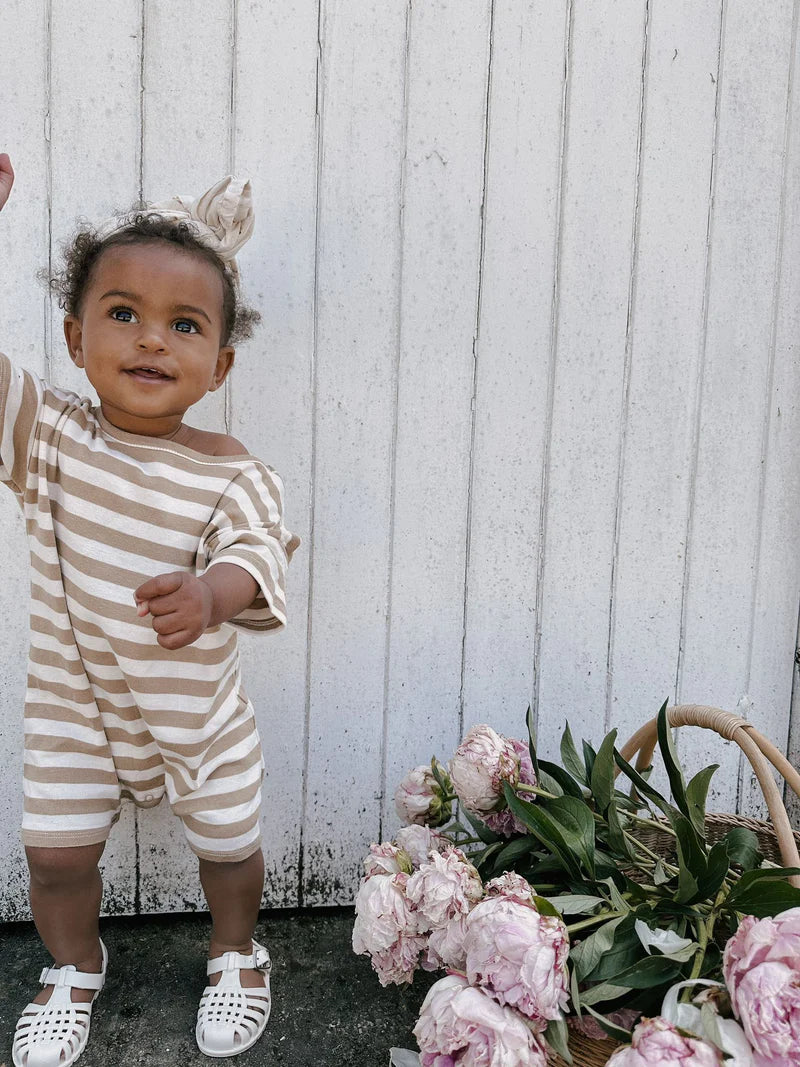 Gold Sailor Summer Romper