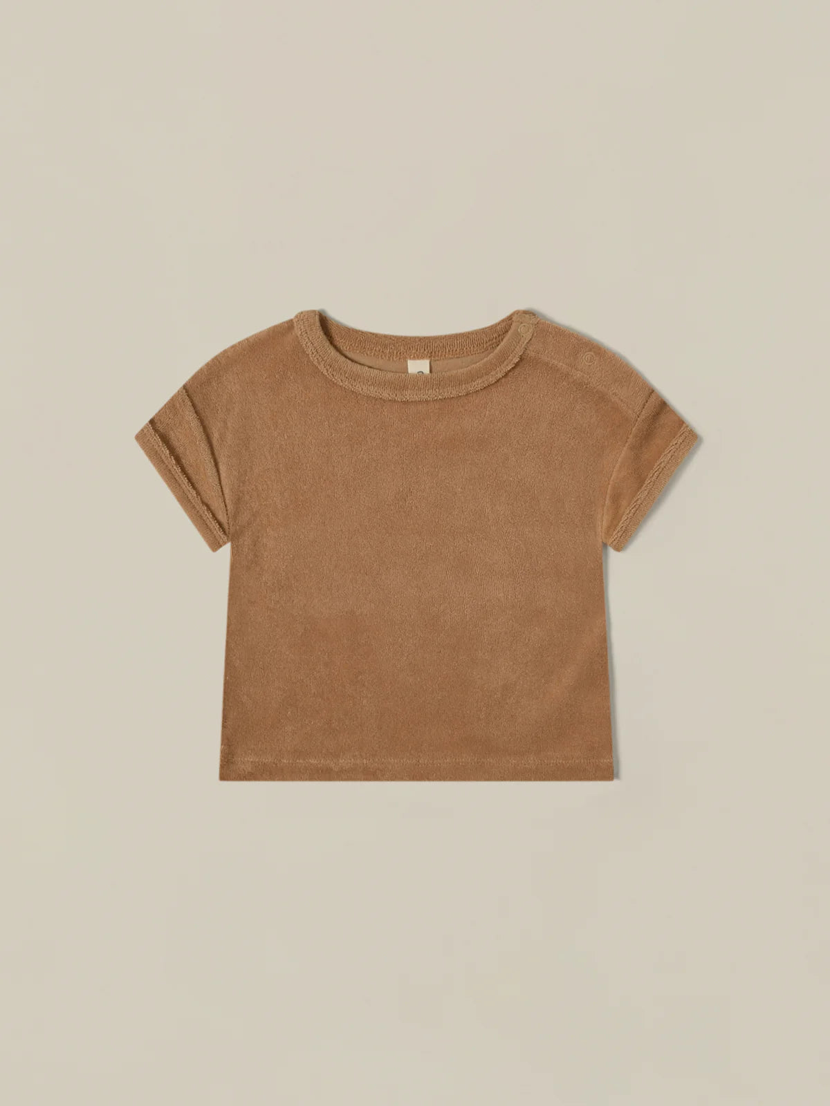 Gold Terry Boxy T-Shirt