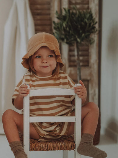 Gold Terry Sun Hat