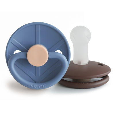 Little Viking Silicone Pacifier (2-Colour Pack)