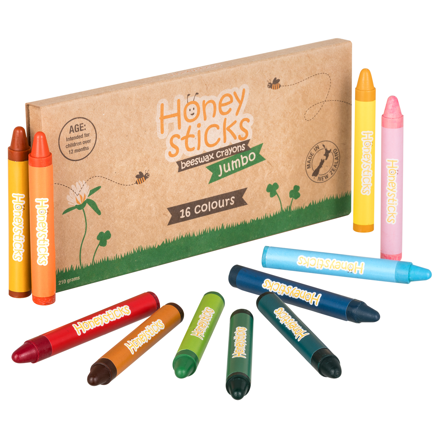 HONEYSTICKS JUMBO 16-PACK