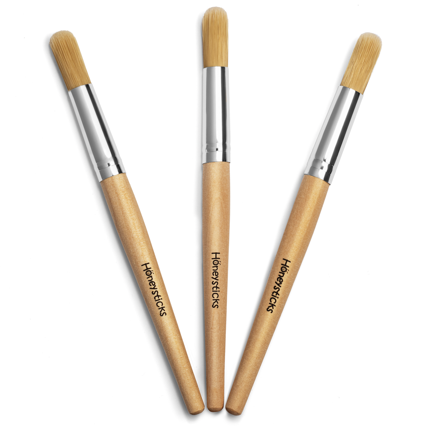 HONEYSTICKS JUMBO PAINTBRUSH SET 3-PACK