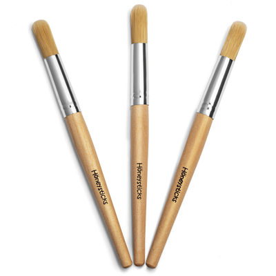 HONEYSTICKS JUMBO PAINTBRUSH SET 3-PACK