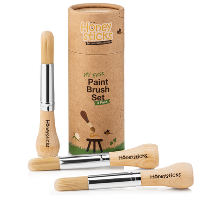 HONEYSTICKS MY FIRST PAINTBRUSH 3-PACK