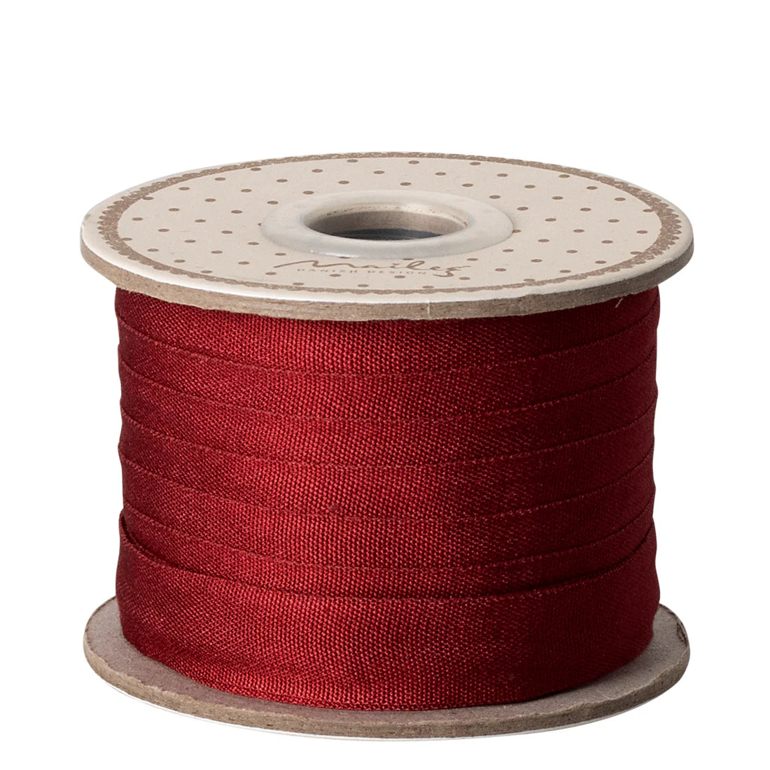 Maileg, Ribbon, 13mm width, 10m, Red