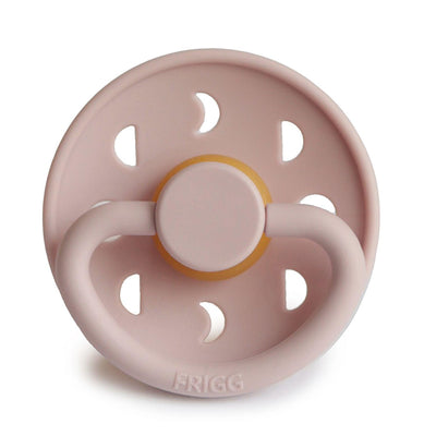 FRIGG Moon Phase Natural Rubber Pacifier (Blush) - Pudgy Fingers