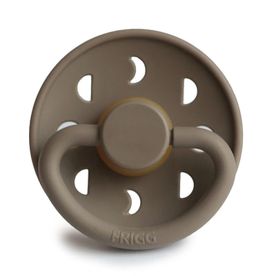 FRIGG Moon Phase Natural Rubber Pacifier (Portobello) - Pudgy Fingers