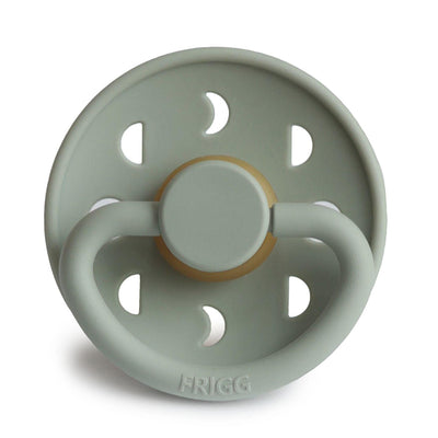 FRIGG Moon Phase Natural Rubber Pacifier (Sage) - Pudgy Fingers