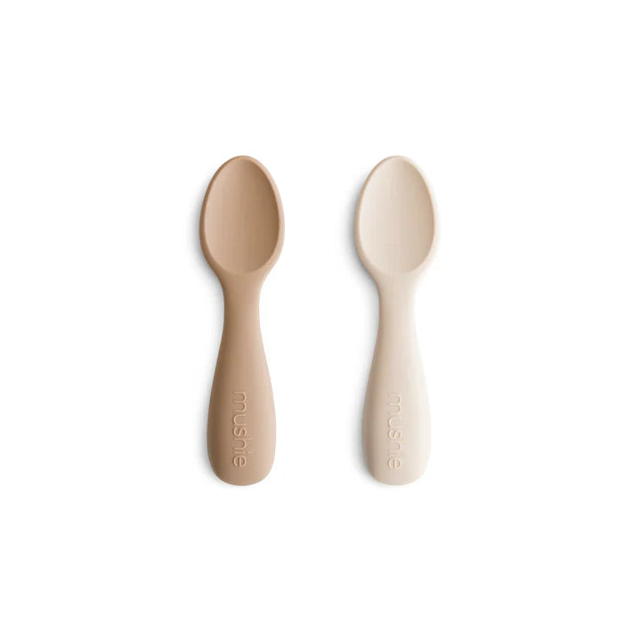 Mushie Toddler Starter Spoons 2-Pack