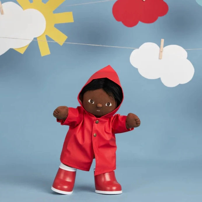 Dinkum Dolls Rainy Play Set - Red