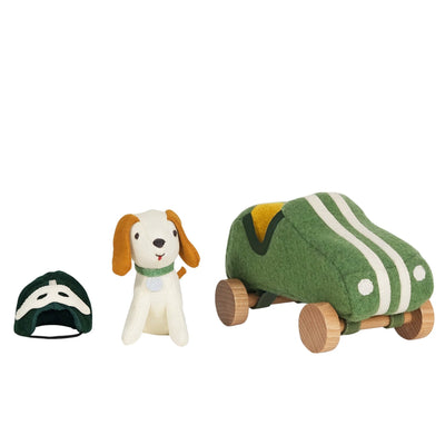 Holdie Dog-Go Racer Boy - Green