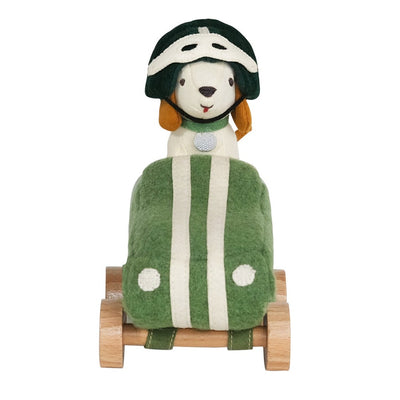 Holdie Dog-Go Racer Boy - Green