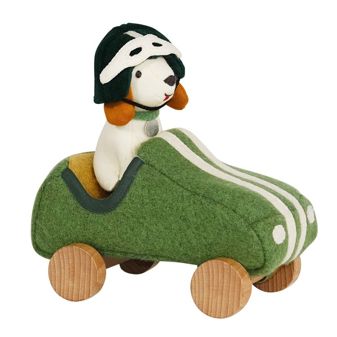 Holdie Dog-Go Racer Boy - Green