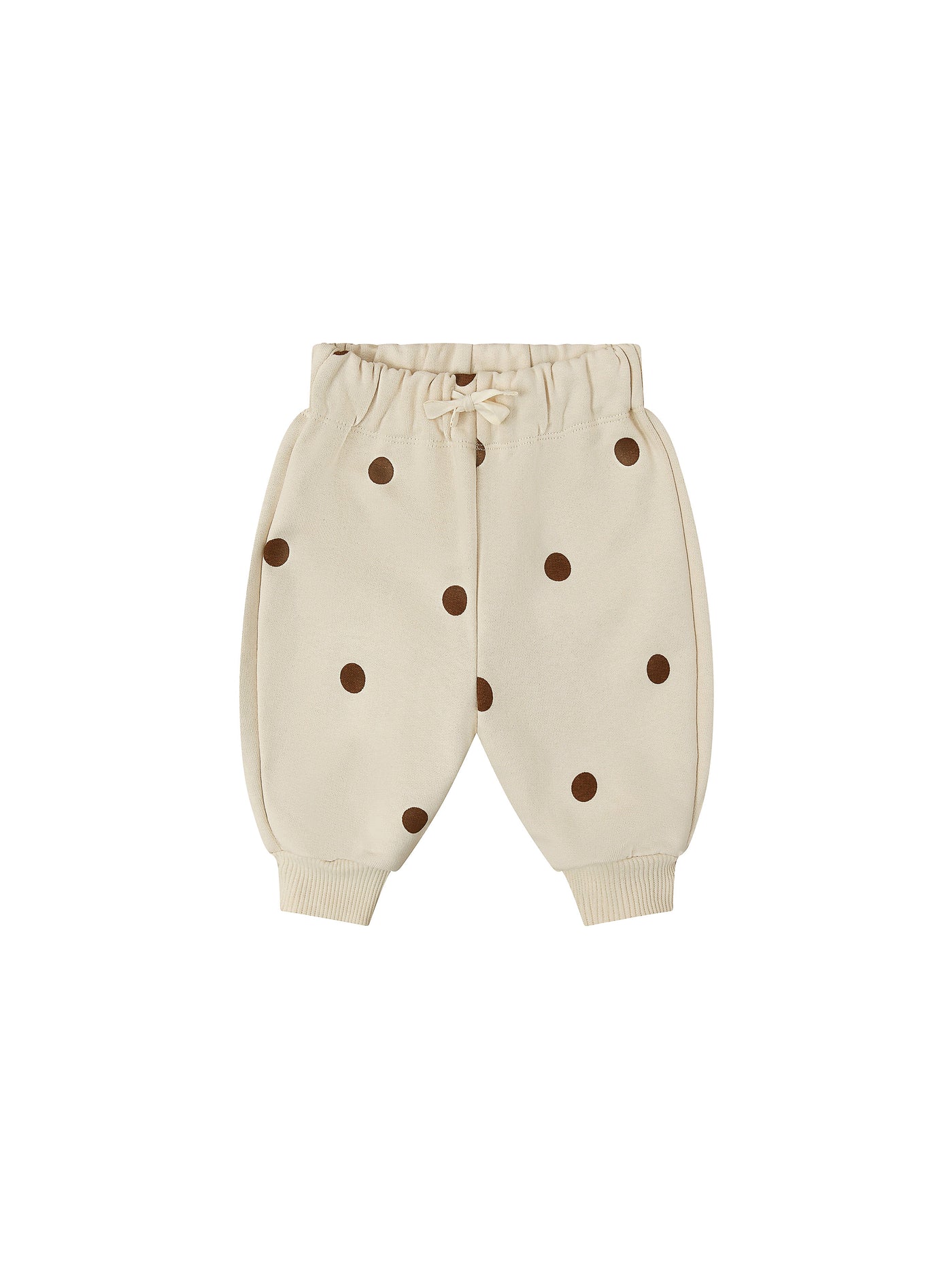 Undyed Cotton Dots Sweatpants