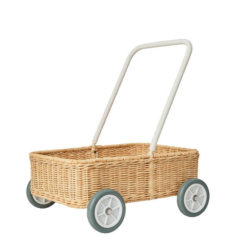 Rattan Wamble Walker Straw