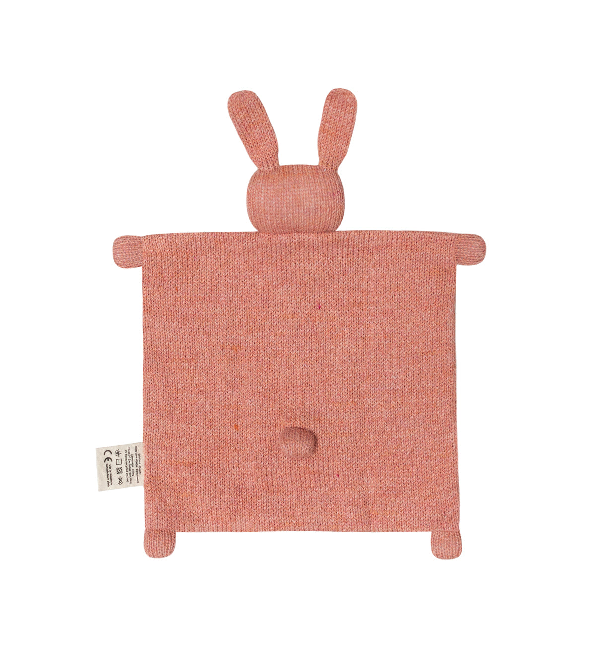 KNIT CUDDLE CLOTH - BUNNY ROSE