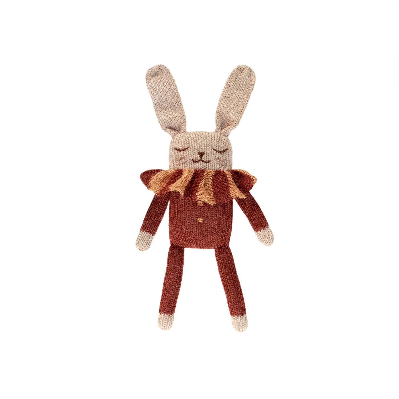 BUNNY KNIT TOY - SIENNA STRIPED COLLAR