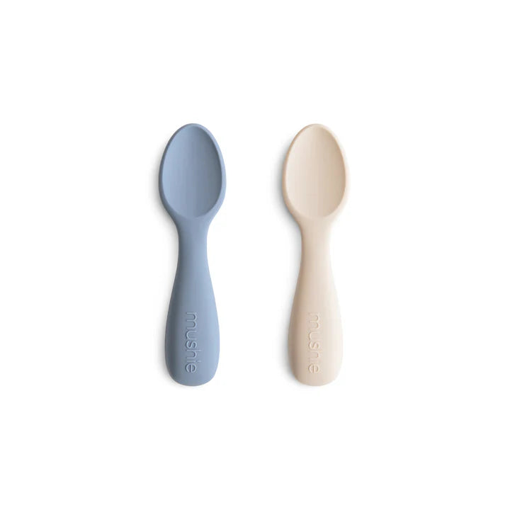 Mushie Toddler Starter Spoons 2-Pack