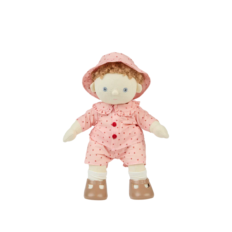 Dinkum Doll On The Go Outfit - Strawberry