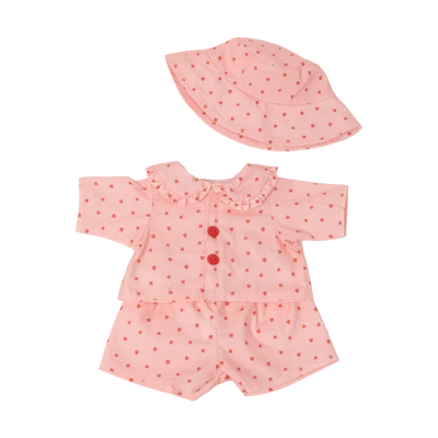 Dinkum Doll On The Go Outfit - Strawberry