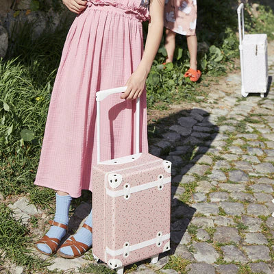 See-Ya Suitcase Pink Daisies