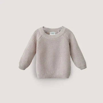 Chunky Knit Sweater Beige