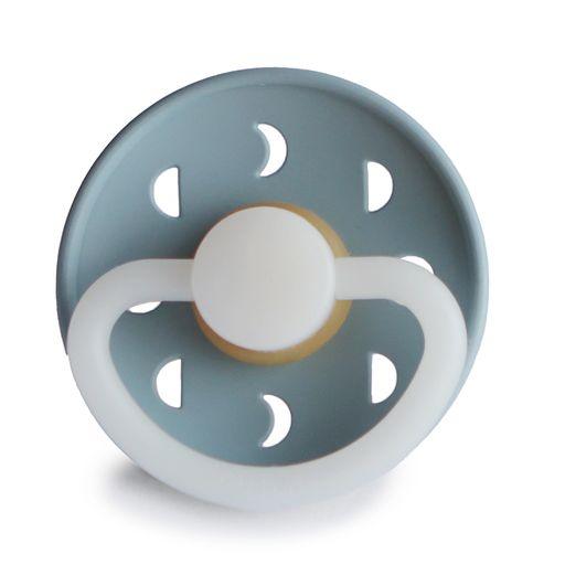 FRIGG Moon Phase Natural Rubber Pacifier (Stone Night) - Pudgy Fingers