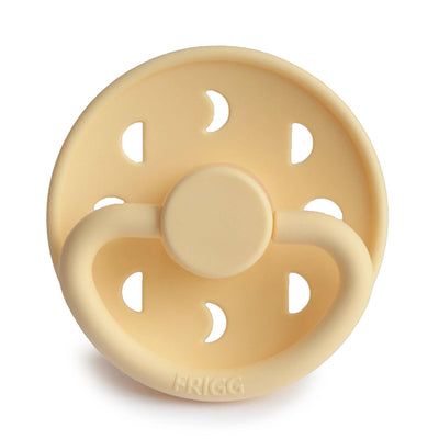 FRIGG Moon Phase Silicone Pacifier (Pale Daffodil) - Pudgy Fingers