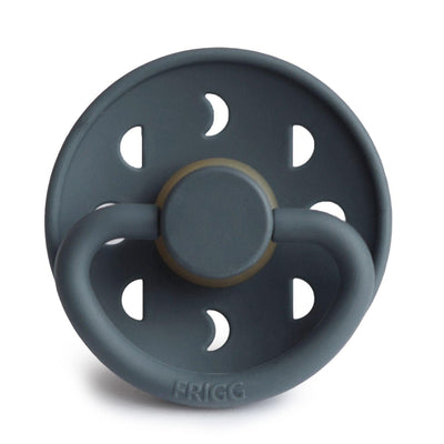 FRIGG Moon Phase Silicone Pacifier (Slate) - Pudgy Fingers