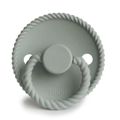 FRIGG Rope Silicone Pacifier (Sage) - Pudgy Fingers