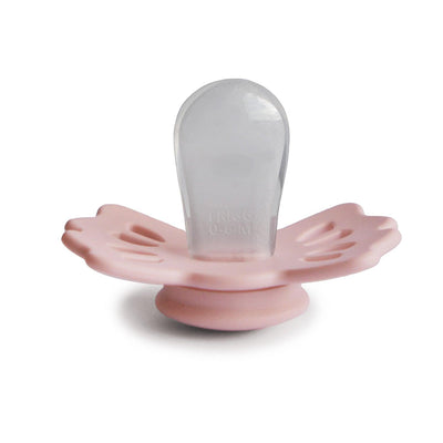 FRIGG Symmetrical Lucky Silicone Pacifier (Baby Pink) - Pudgy Fingers