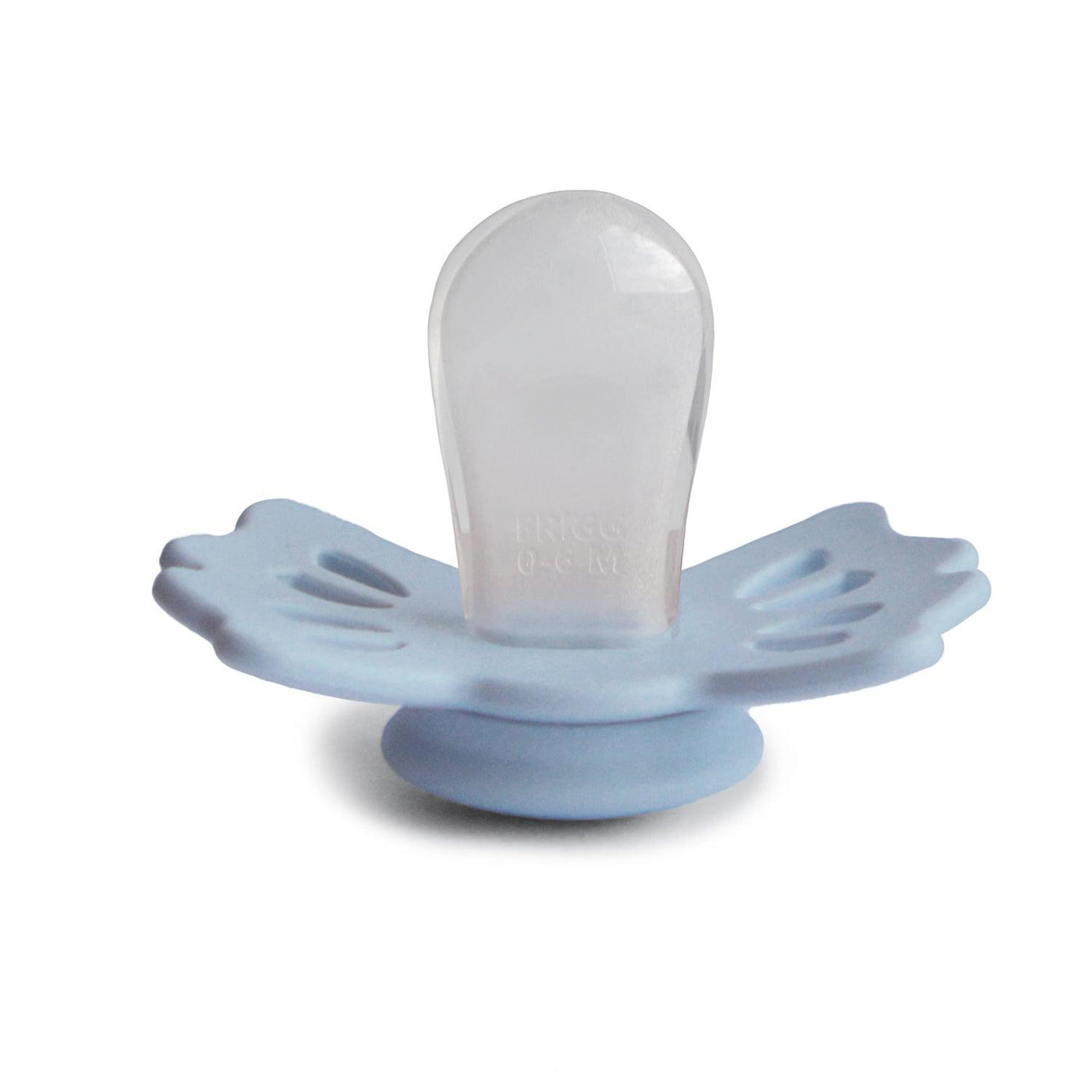 FRIGG Symmetrical Lucky Silicone Pacifier (Powder Blue) - Pudgy Fingers