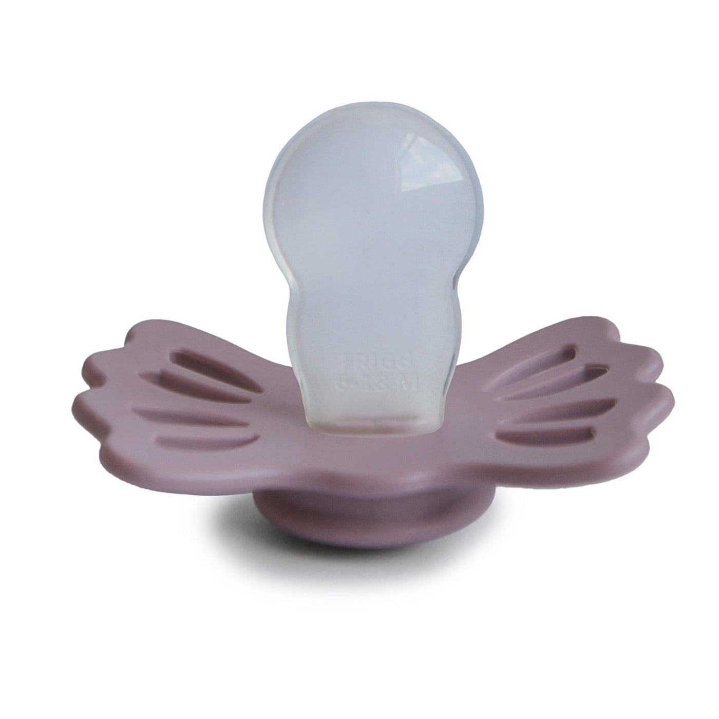 FRIGG Symmetrical Lucky Silicone Pacifier (Twilight Mauve) - Pudgy Fingers